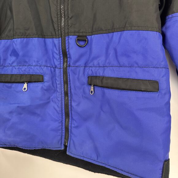 Joe Rocket Little Rocket Blue & Black Motorcycle Racing Jacket Size 12 - Picture 11 of 11